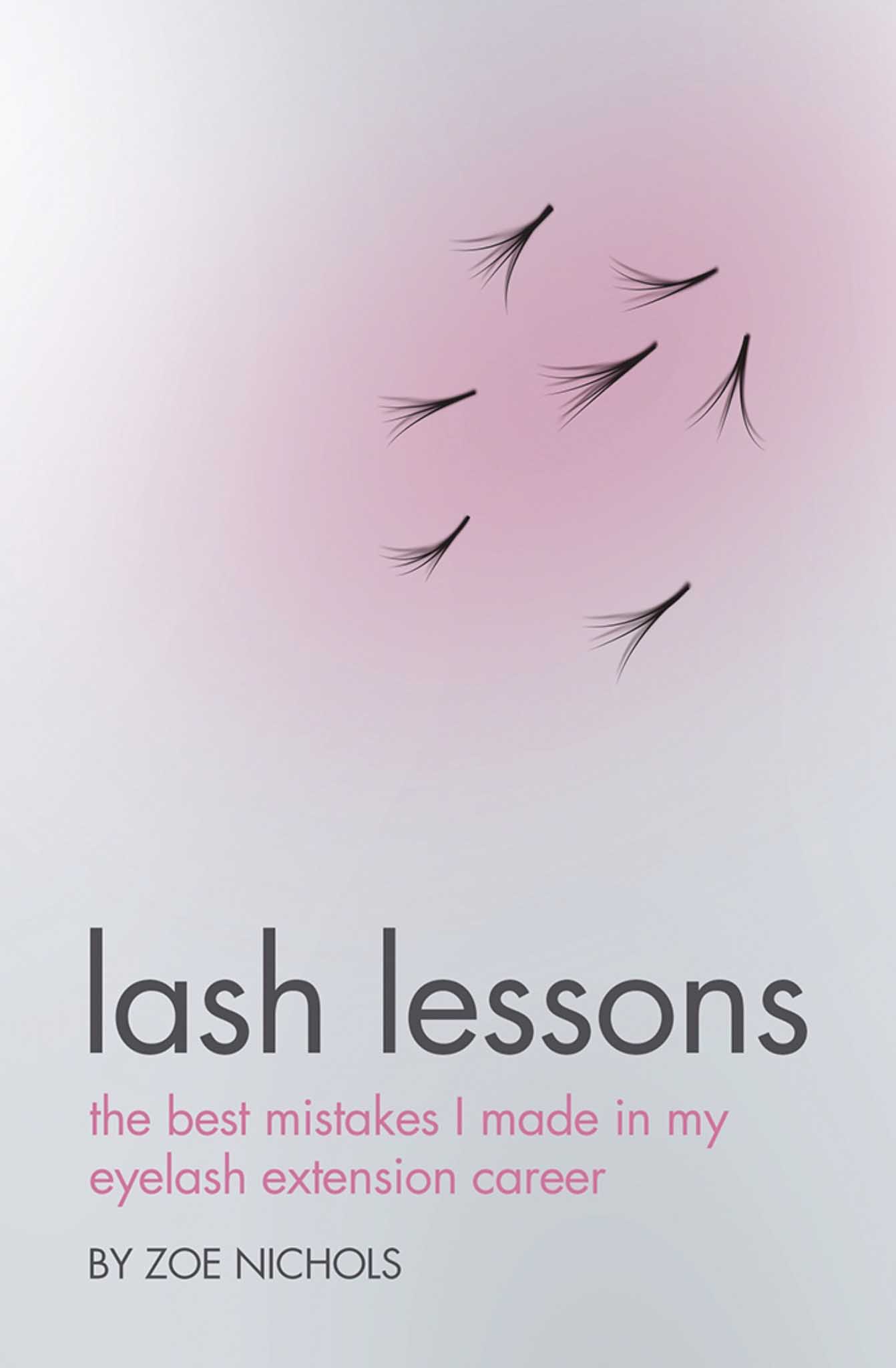 Lash lessons book cover